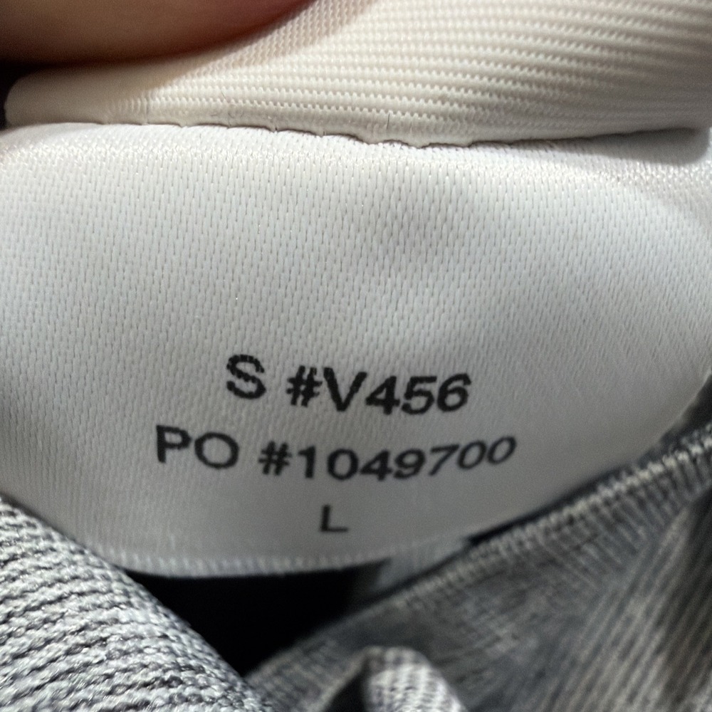 Vuori Mens LARGE Lined Kore Jogger Pants Grey Elastic Waist Drawstring V456 - Picture 10 of 12